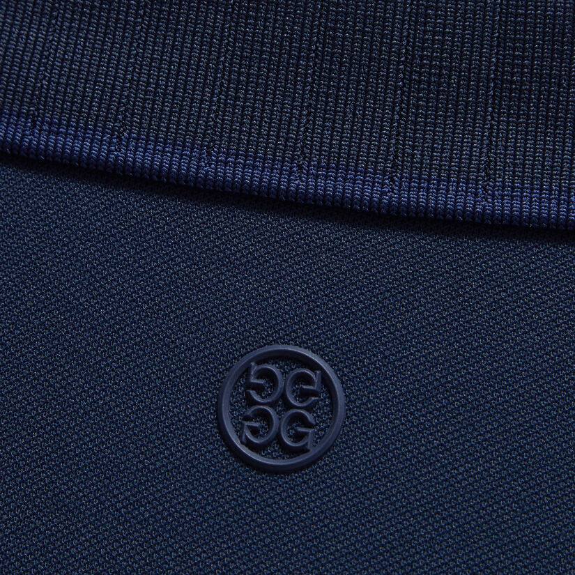 PLEATED COLLAR TECH PIQUÉ SLEEVELESS POLO image number 6
