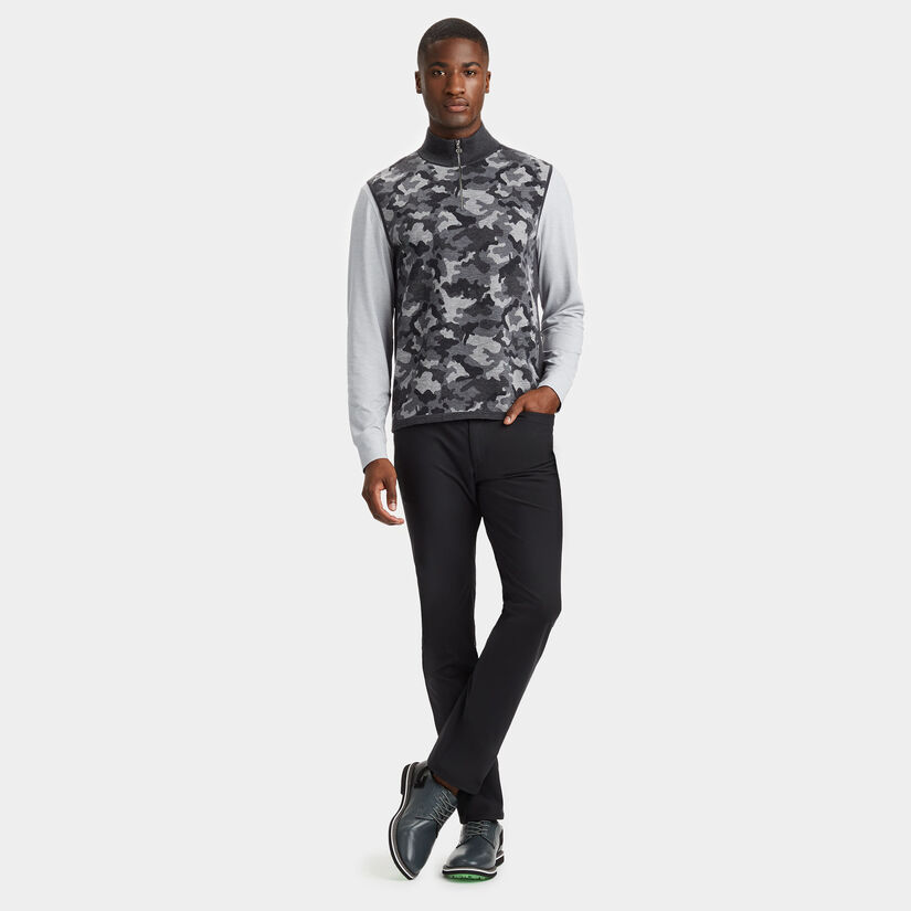 Quarter zip sweater vest on sale