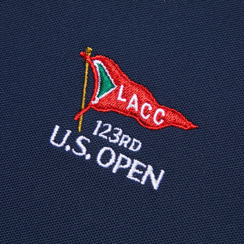 LIMITED EDITION U.S. OPEN FEATHERWEIGHT SILKY TECH NYLON FULL ZIP MID LAYER image number 6