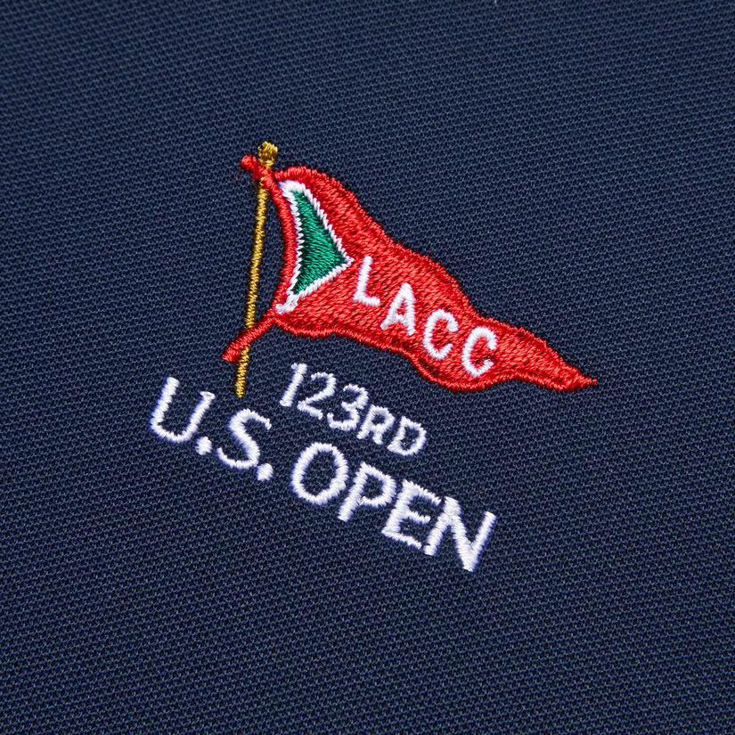 LIMITED EDITION U.S. OPEN FEATHERWEIGHT SILKY TECH NYLON FULL ZIP MID LAYER image number 6