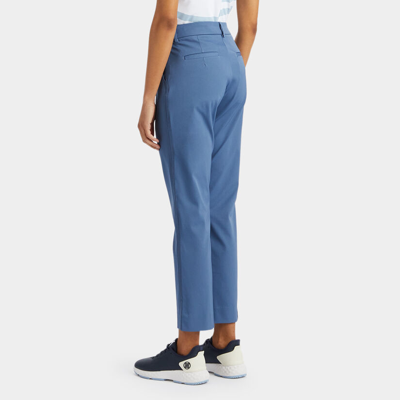 STRETCH TECH TWILL MID RISE STRAIGHT LEG TROUSER image number 5