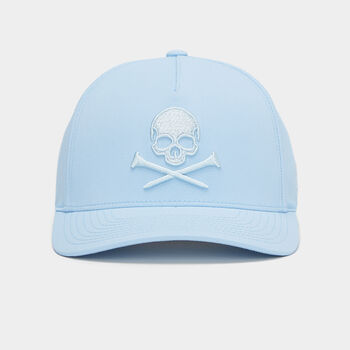 MONOCHROME SKULL & TEES STRETCH TWILL SNAPBACK HAT