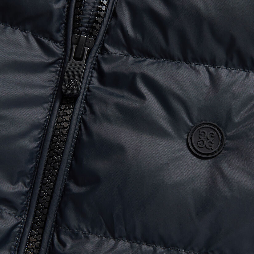 HYBRID QUILTED NYLON KNIT JACKET image number 6