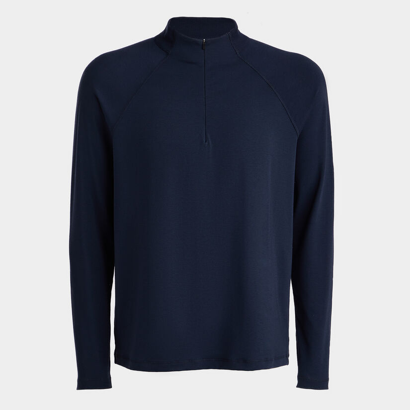 LUXE QUARTER ZIP SLIM FIT MID LAYER image number 1
