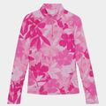 FLORAL CAMO TECH JERSEY QUARTER ZIP PULLOVER image number 1