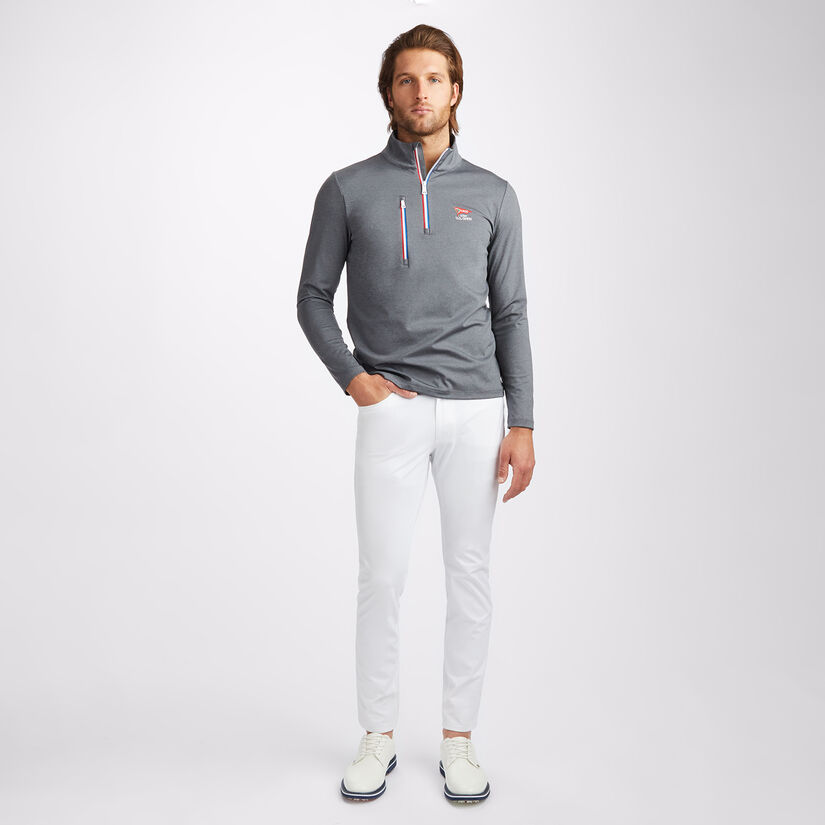 LIMITED EDITION U.S. OPEN DAYTONA MÉLANGE TECH INTERLOCK SLIM FIT PULLOVER image number 4