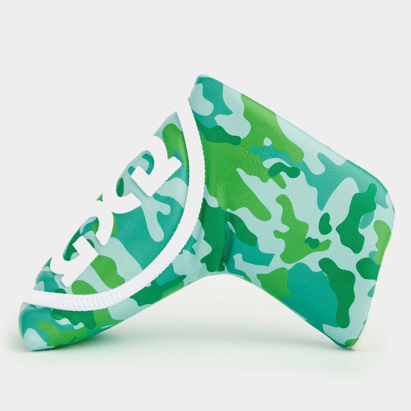 CIRCLE G'S CAMO VELOUR LINED BLADE PUTTER COVER image number 3