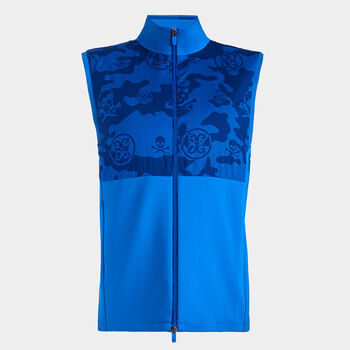 EXPLODED CAMO STRETCH TECH INTERLOCK PERFORMER VEST