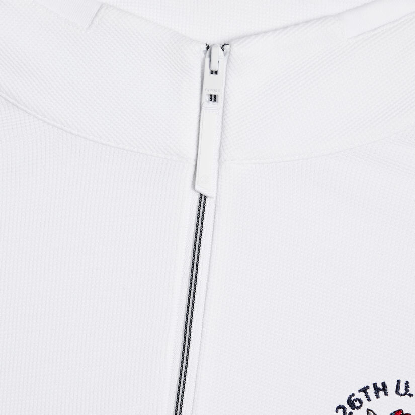 2026 U.S. OPEN WAFFLE KNIT 1/4 ZIP image number 4