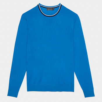 MERINO WOOL CREWNECK SWEATER