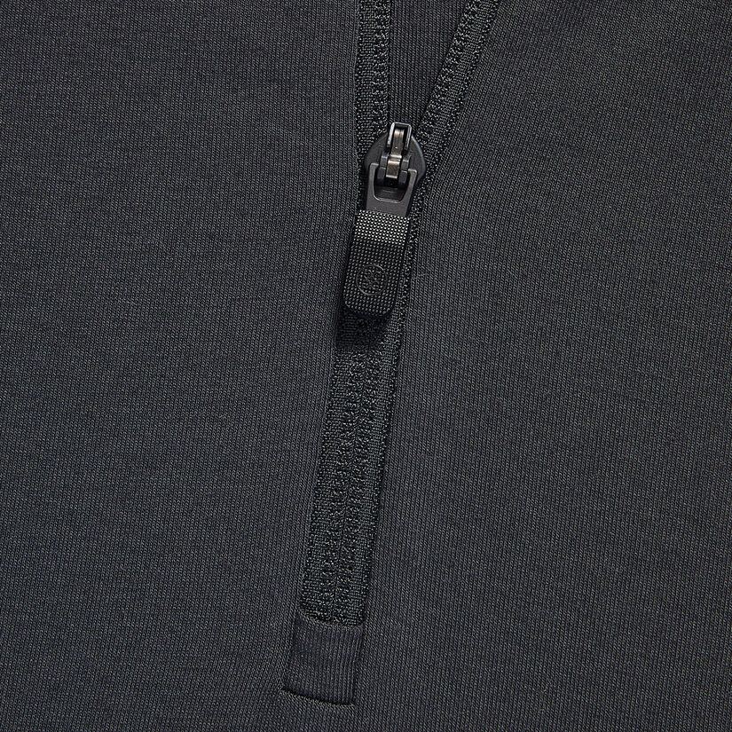 HOODED LUXE QUARTER ZIP MID LAYER image number 6