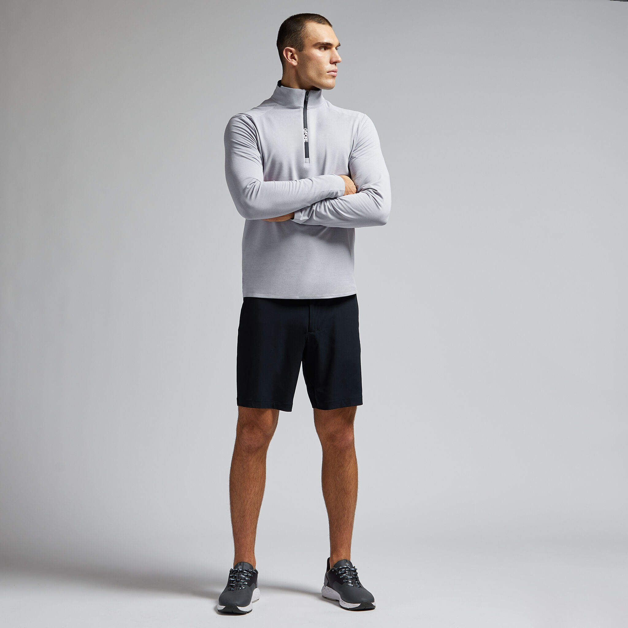 BRUSHED BACK TECH QUARTER ZIP PULLOVER | MEN'S PULLOVERS