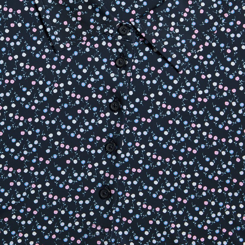 AYE POPPY SILKY TECH NYLON SLEEVELESS POLO image number 5