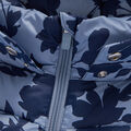 TONAL FLORAL NYLON PUFFER VEST image number 8