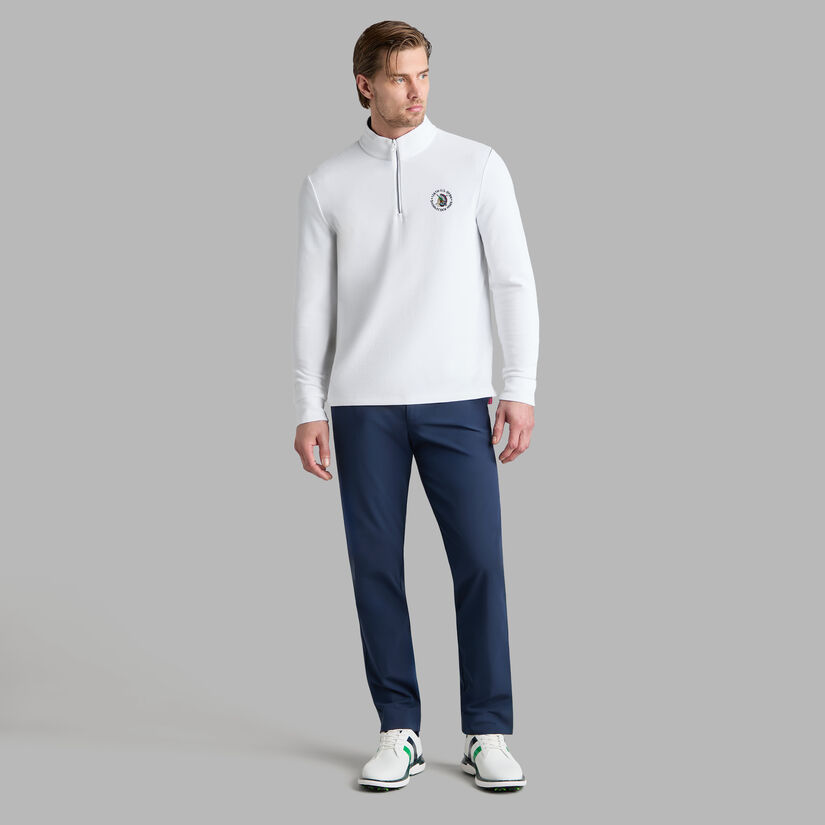 2026 U.S. OPEN WAFFLE KNIT 1/4 ZIP image number 2