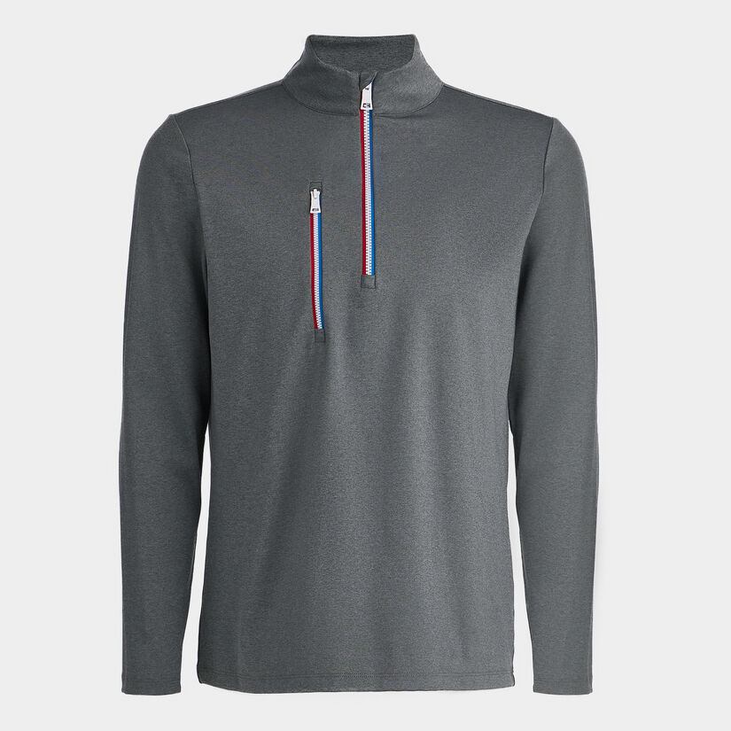 DAYTONA MÉLANGE TECH INTERLOCK PULLOVER image number 1