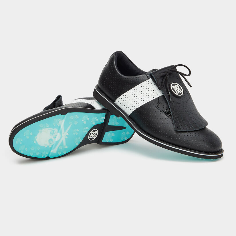 WOMEN'S GALLIVANTER PERFORATED LEATHER KILTIE GOLF SHOE image number 2