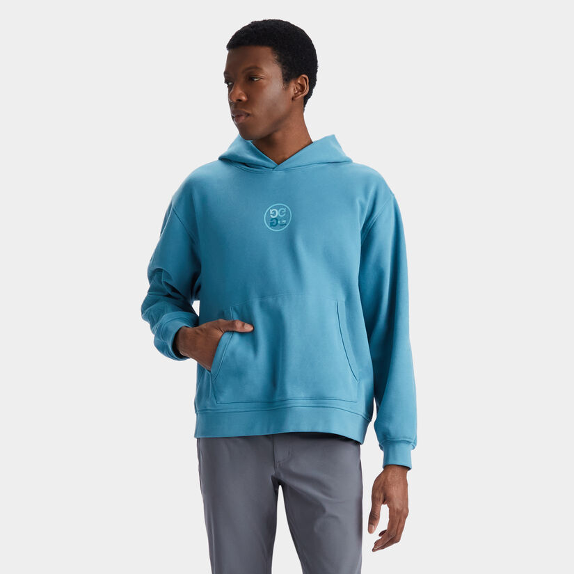 GRADIENT QUARTER G UNISEX FRENCH TERRY HOODIE image number 3