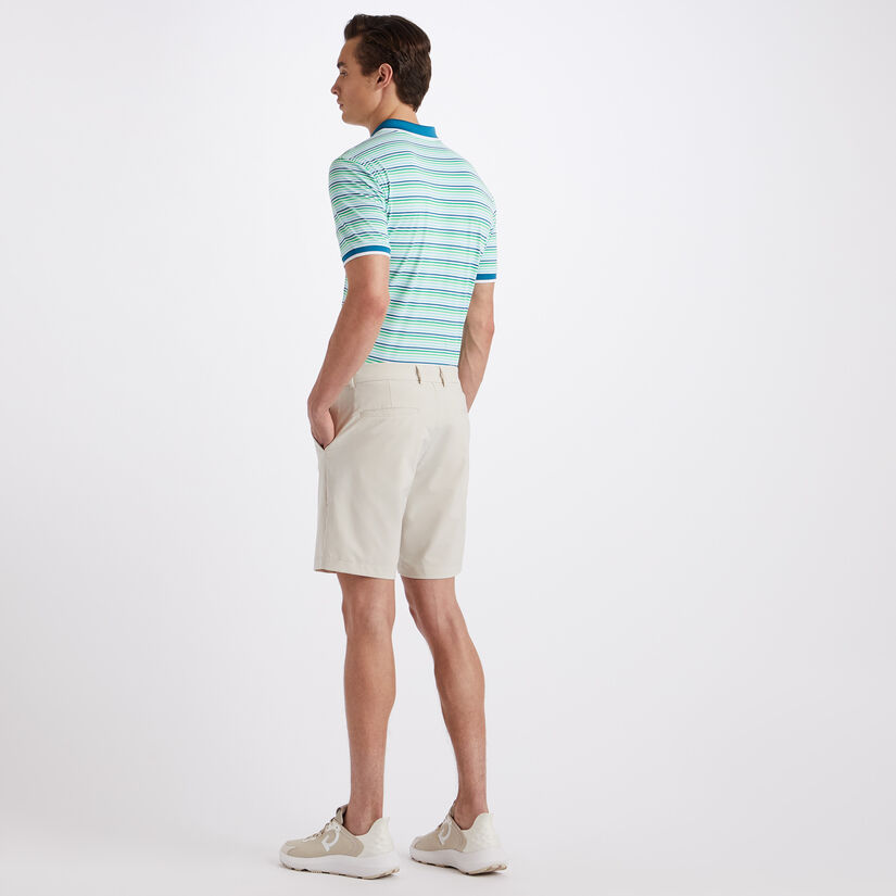 CINQUE TERRE RIB COLLAR TECH PIQUÉ SLIM FIT POLO image number 5