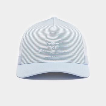 3D SKULL & T'S INTERLOCK KNIT TRUCKER HAT
