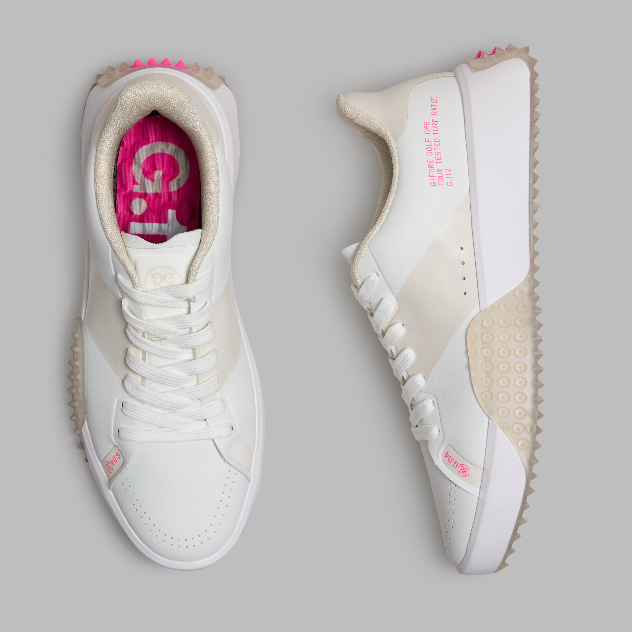 【G/FORE】25AW新作 WOMEN'S G.112 SADDLE STRIPE GOLF SHOE WOMEN'S G.112 PERFORATED SADDLE STRIPE KILTIE GOLF SHOE