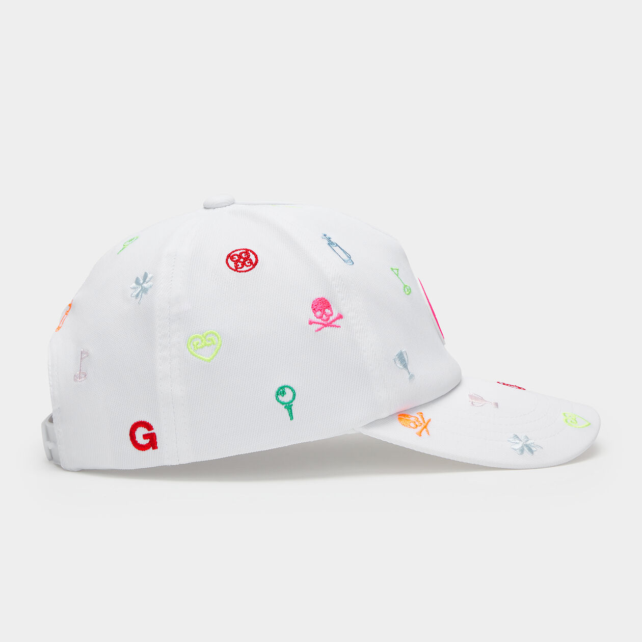 EMBROIDERED ICON STRETCH TWILL SNAPBACK HAT |MEN