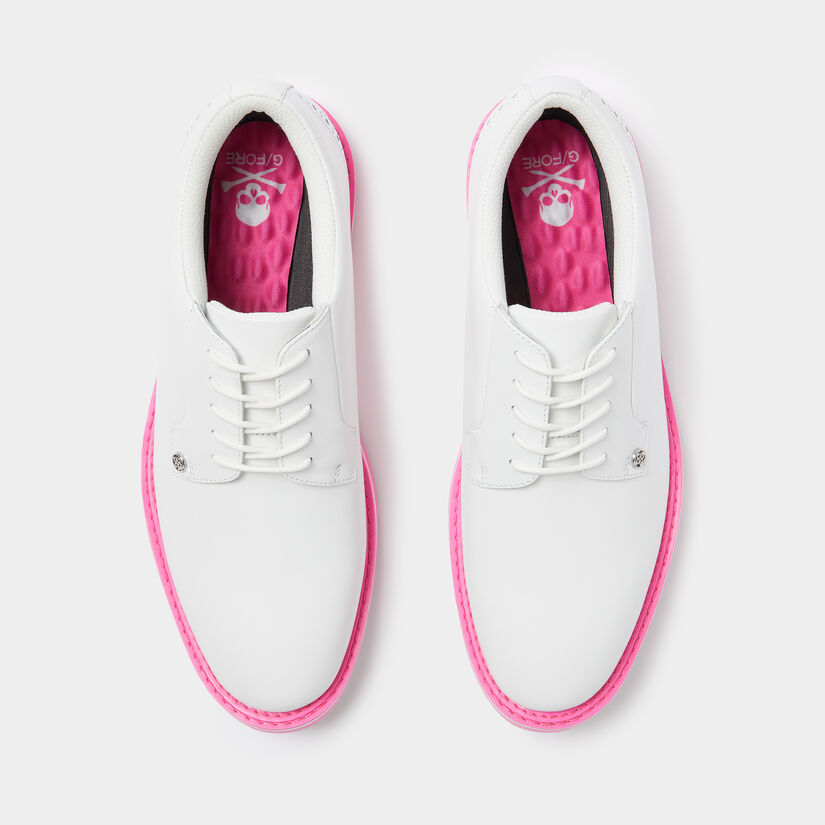 MEN'S BROGUE HEEL CONTRAST ACCENT GALLIVANTER GOLF SHOE image number 3