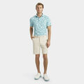 MAPPED ICON CAMO TECH JERSEY MODERN SPREAD COLLAR POLO image number 4