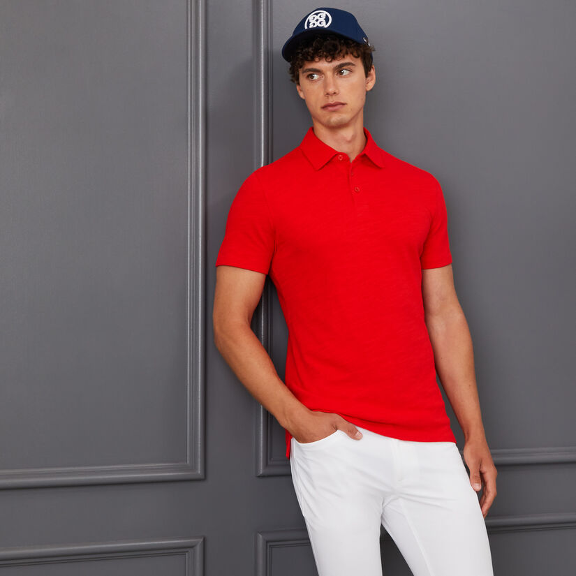 CLUBHOUSE COTTON SLIM FIT POLO image number 2