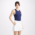 LIMITED EDITION U.S. OPEN TECH NYLON SLEEVELESS PERFORATED CIRCLE G'S OPS TANK image number 3