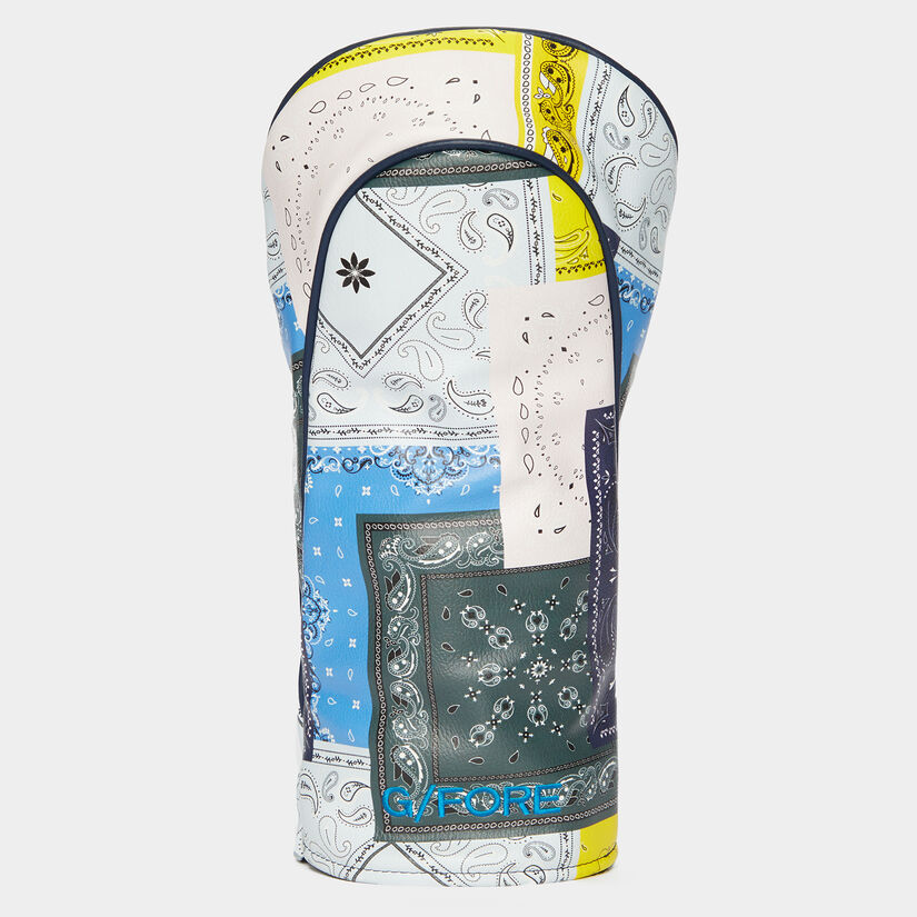 QUARTER G BANDANA VELOUR LINED DRIVER HEADCOVER image number 2