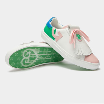 WOMEN'S DURF LEATHER COLOURBLOCK QUARTER G KILTIE GOLF SHOE