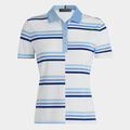 OFFSET GRADIENT STRIPE TECH JERSEY POLO image number 1