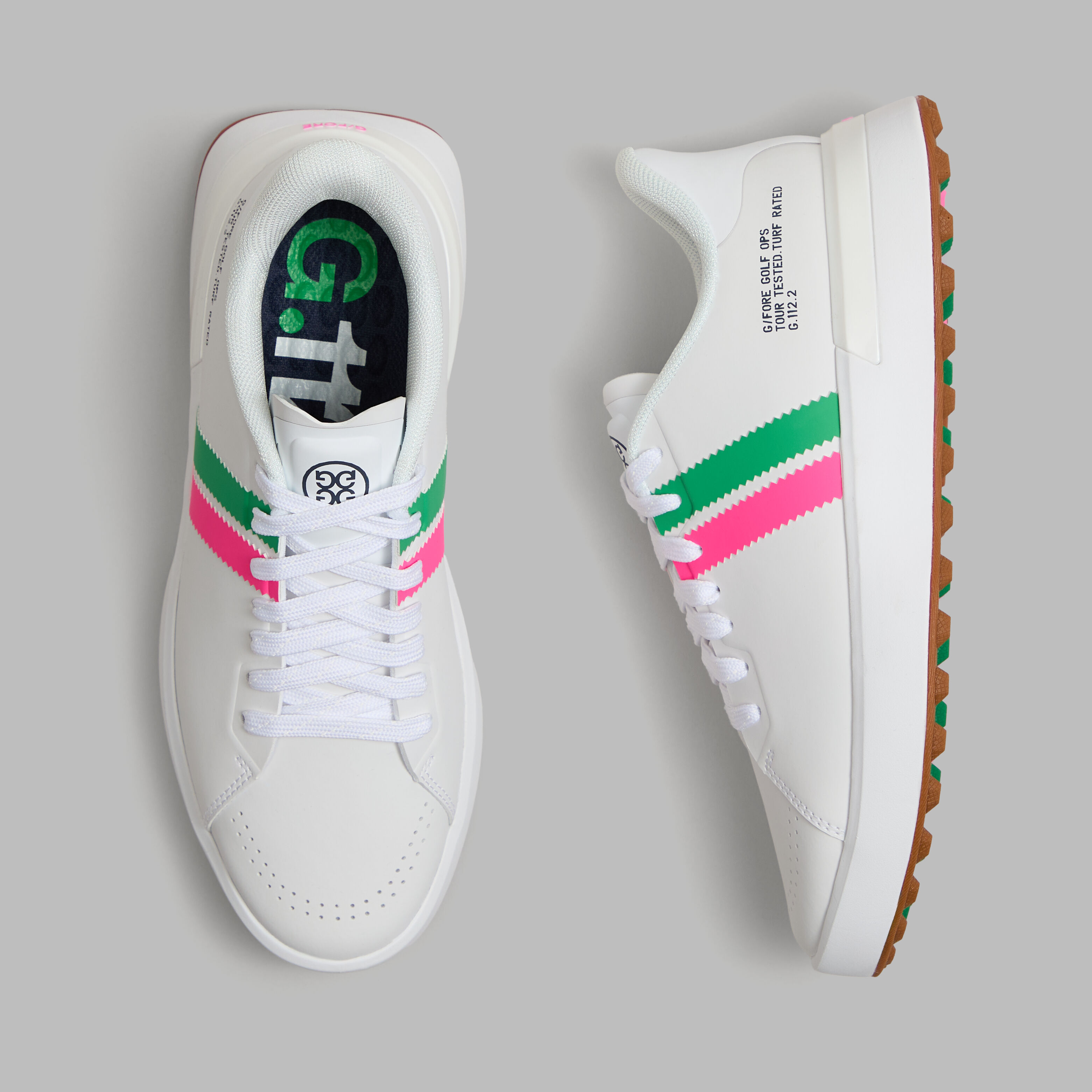 WOMEN'S G.112 STRIPE KILTIE GOLF SHOE | WOMEN'S GOLF SHOES | G/FORE