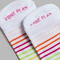 WOMEN'S MULTI STRIPE ANKLE SOCK image number 3
