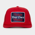 TICKLE YOUR OWN PICKLE TRUCKER HAT image number 2