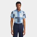 BORO PATCH TECH PIQUÉ MODERN SPREAD COLLAR POLO image number 3