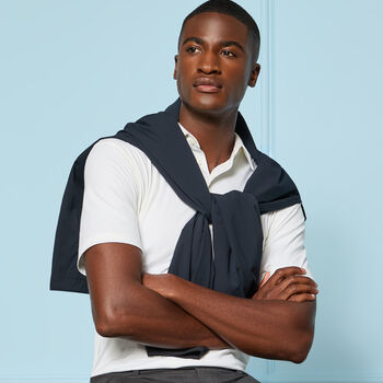 LUXE COTTON BLEND POLO