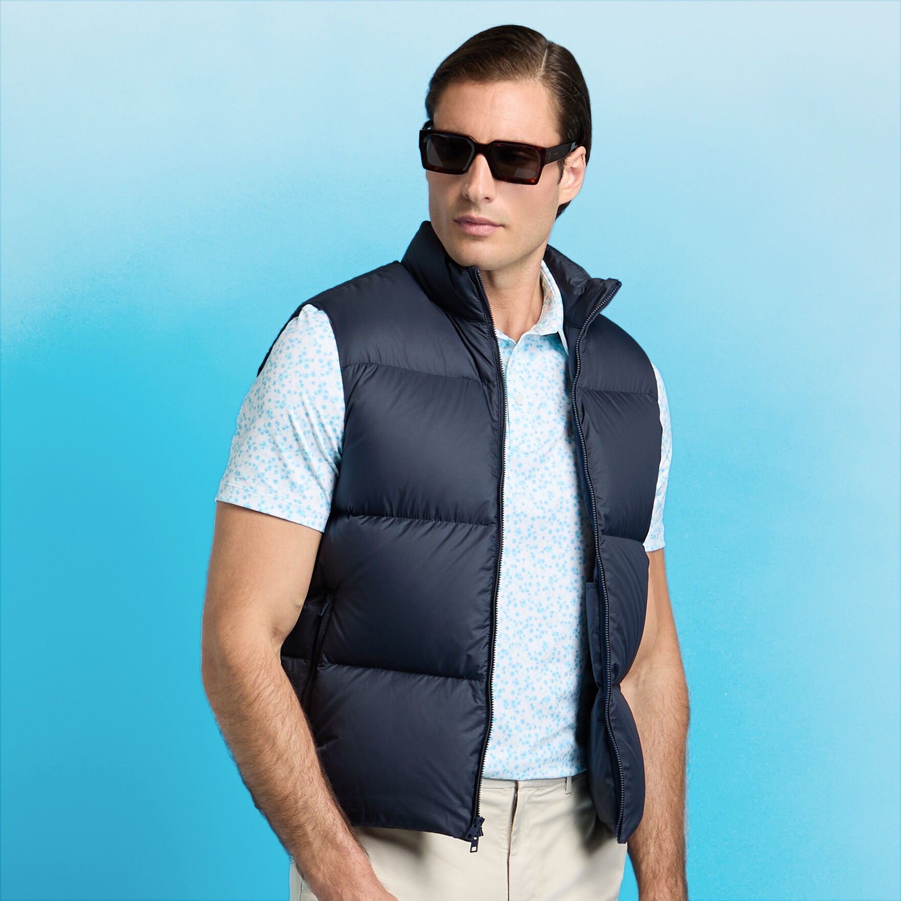 DOWN-FILLED FEATHERWEIGHT PUFFER VEST |MEN'S JACKETS & VESTS | G/FORE