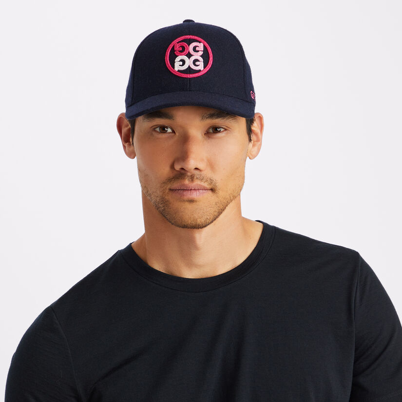 GRADIENT CIRCLE G'S FELT SNAPBACK HAT image number 7