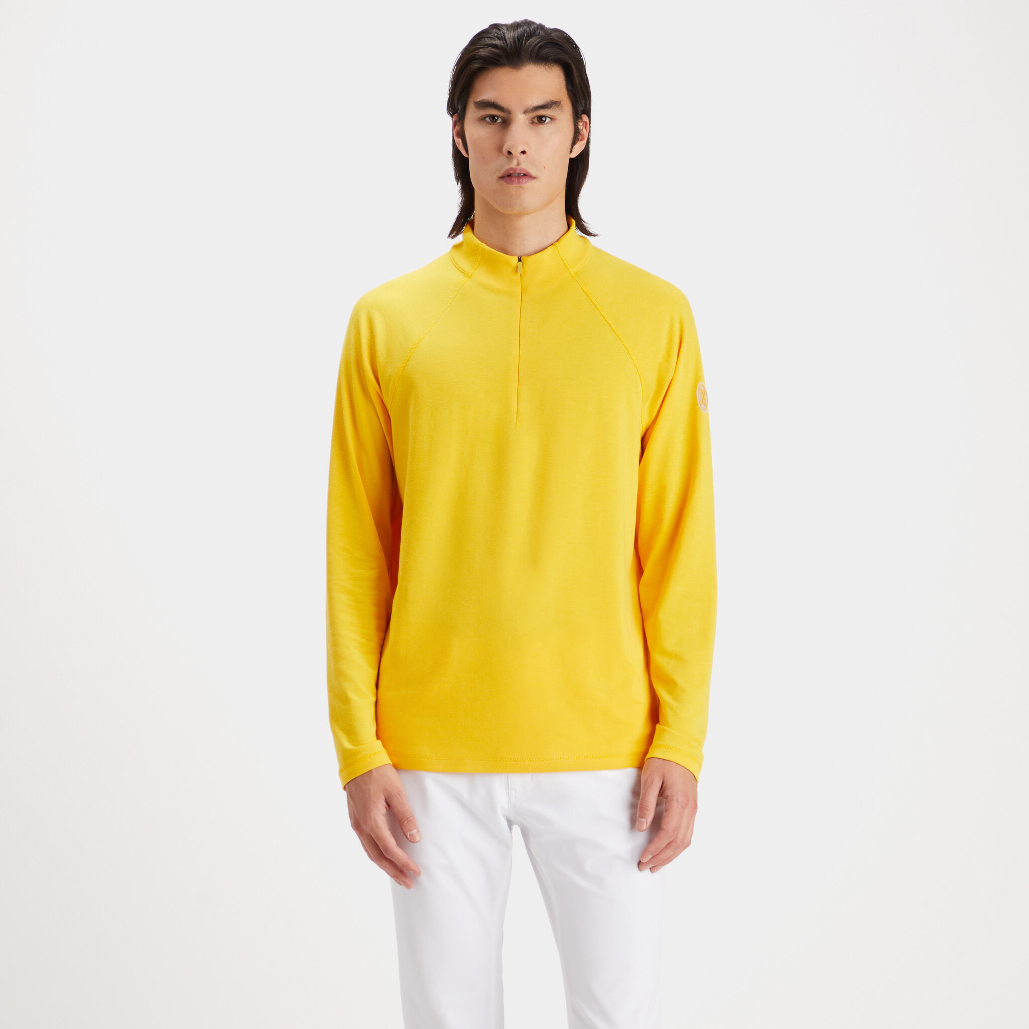 LUXE STAPLE QUARTER ZIP MID LAYER – G/FORE