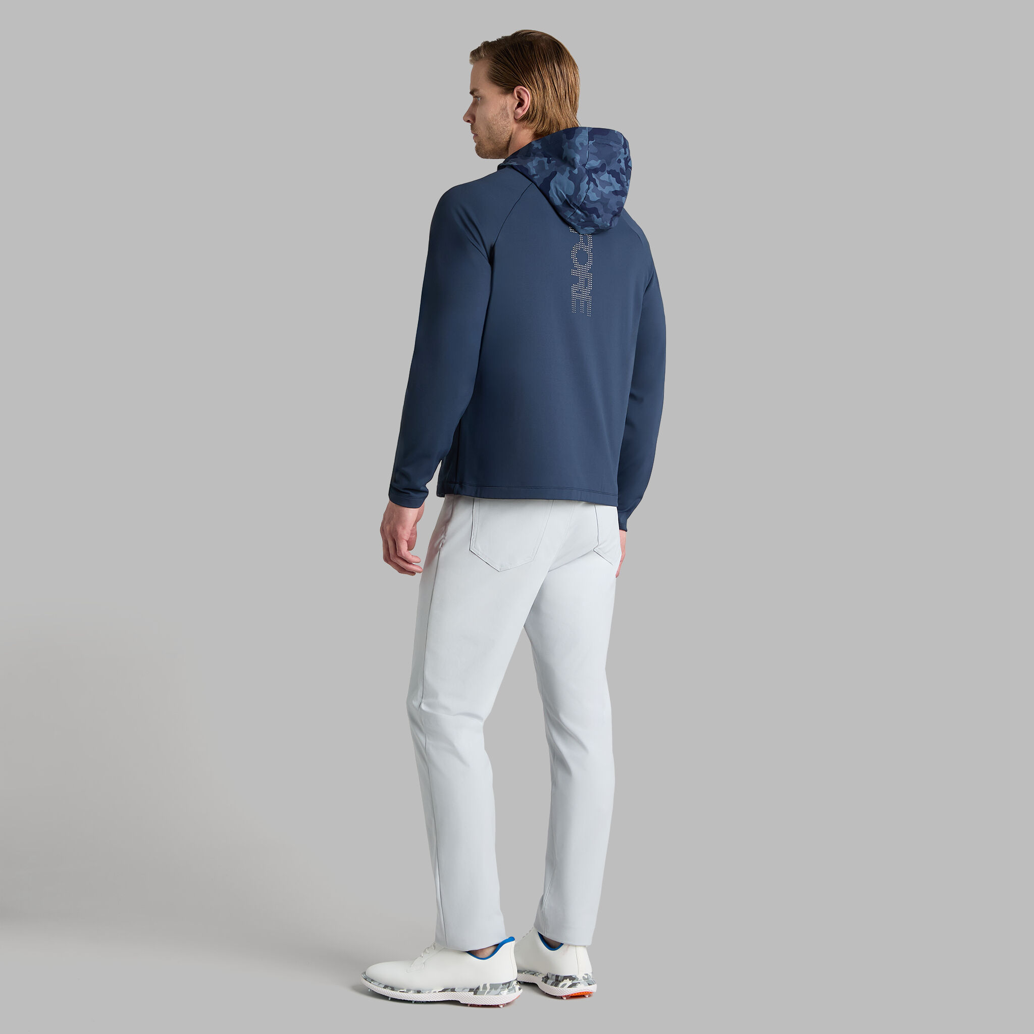 HYBRID 1/4 ZIP HOODED PULLOVER | MEN'S PULLOVERS & QUARTER-ZIPS