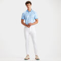 BLOSSOM RIB COLLAR TECH JERSEY SLIM FIT POLO image number 4