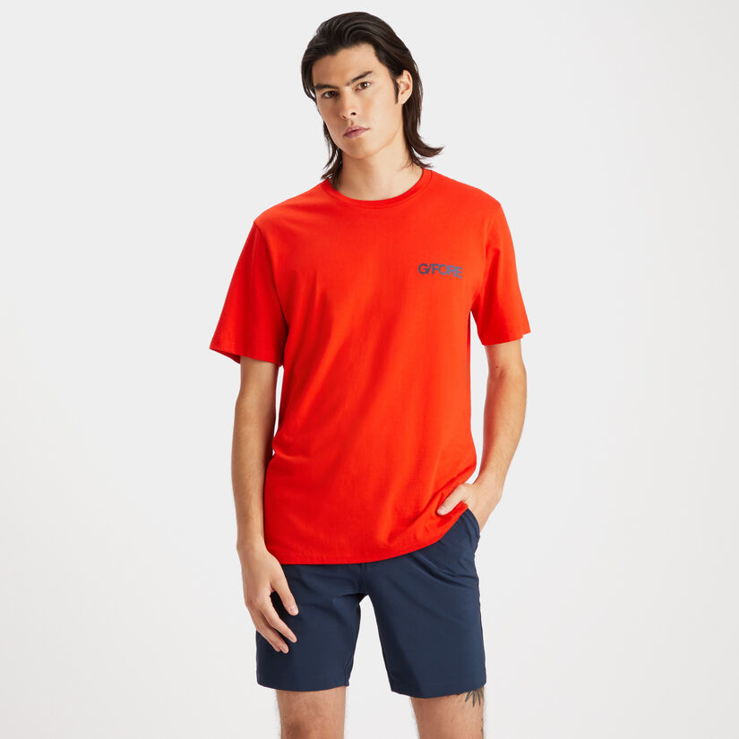 GRADIENT CIRCLE G'S COTTON SLIM FIT TEE image number 3