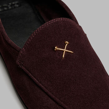 WOMEN'S METAL TEES SUEDE FLEX LOAFER