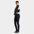 QUILTED NYLON COATED MERINO WOOL-LINED SNAP VEST image number 4