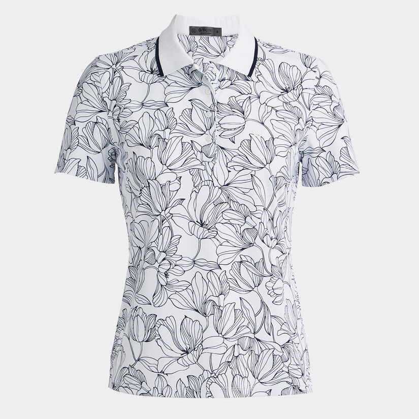 OUTLINE IRIS TECH PIQUÉ POLO image number 1