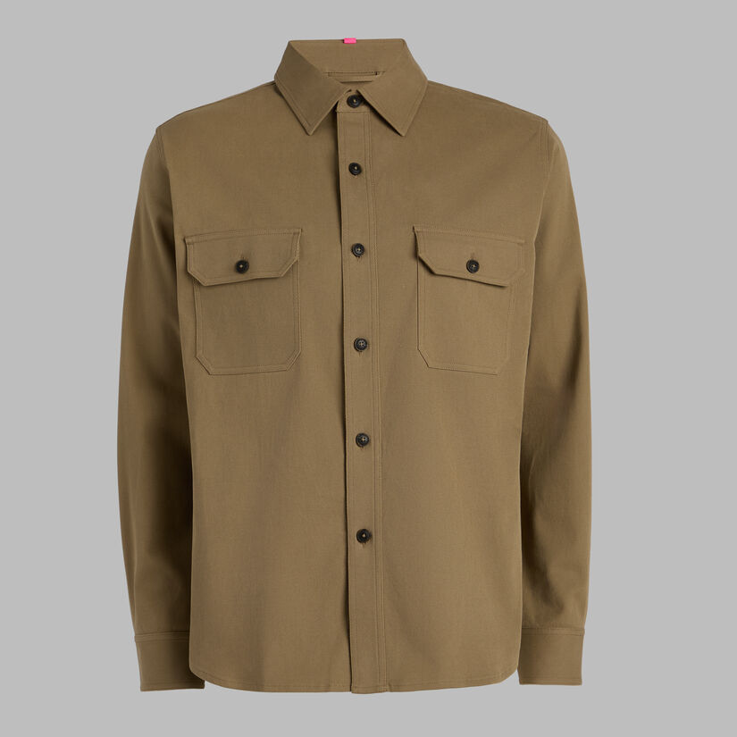 LTD RELEASE STRETCH DRILL OVERSHIRT image number 1