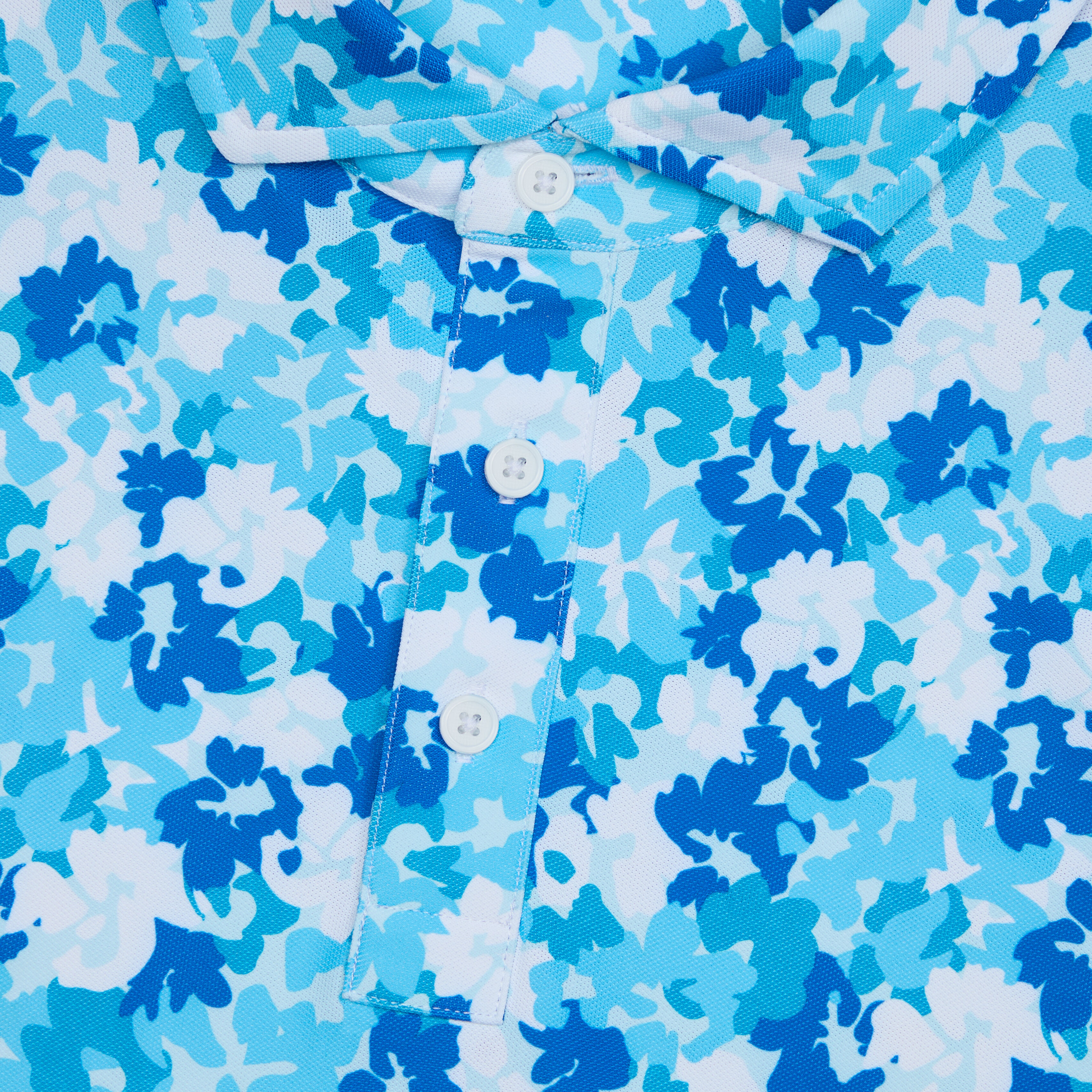 ジーフォアセットアップ CAMO FLORAL TECH PIQUÉ POLO | MEN'S POLO SHIRTS | G/FORE