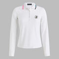2026 U.S. OPEN SILKY TECH NYLON LONG SLEEVE POLO image number 1